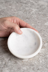 Key Bowl - White Marble