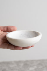 Key Bowl - White Marble