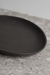 Long Oval Tray Mame - Coffee